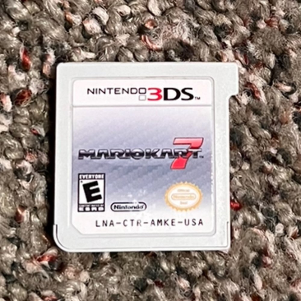 Mariokart 7 Nintendo 3DS game